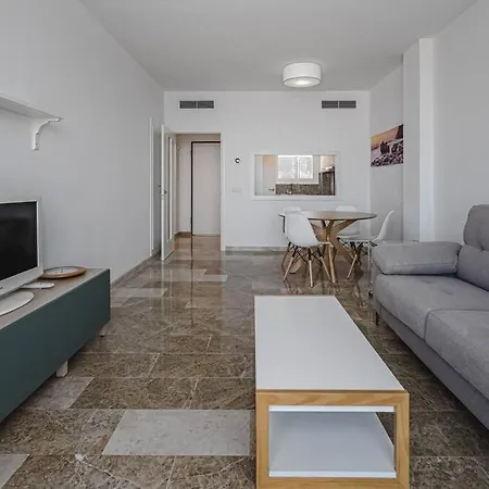 Amazing With Sea Views And Ac, Pa06 Апартаменты Пуэрто-де-Сантьяго